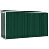 vidaXL Vrtna lopa zelena 118x288x178 cm pocinkano jeklo