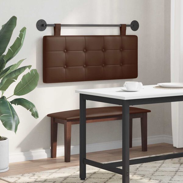 vidaXL Visoki naslon za glavo Namestitev na steno Umjetno usnje