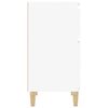 vidaXL Nočna omarica bela 40x35x70 cm