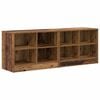vidaXL Posteljna omarica 2 kos Star les 66 x 33 x 48 cm Inženirski les
