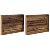vidaXL Regal za revije 2 kos Star les 100 x 12 x 70 cm Inženirski les