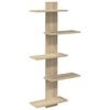 vidaXL PrFloating Shelf Sonoma hrast 48,5 x 15 x 101 cm Inženirski les