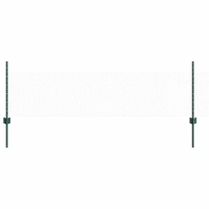 vidaXL Ograja z varjeno žico 10 x 0,5 m (&Scaron; x V) Jeklo s PVC premazom