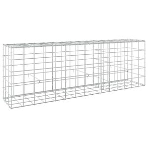 vidaXL Gabion z 5 mm žico in 10x10 cm mrežo 150x30x50 cm