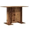 vidaXL Jedilna miza starinski les 110x60x75 cm inženirski les