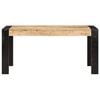 vidaXL Jedilna miza 160x80x76 cm trden mangov les