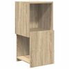 vidaXL Kotna omarica Sonoma hrast 30,5x30x65cm Konstruiran les