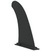 vidaXL SUP dno 3,5 x 18 x 21,5 cm Najlon Črna
