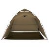 vidaXL Šotor za ribolov za 4 osebe olivno zelen hitra postavitev