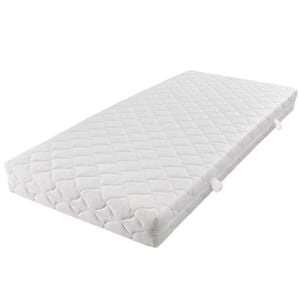 vidaXL Vzmetnica s pralno prevleko 200 x 140 x 17 cm H3