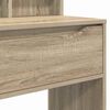 vidaXL Toaletne mize za spalnice Sonoma hrast 80 x 39,6 x 135 cm