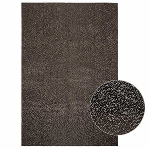 vidaXL Preproga ZIZUR antracit 140x200 cm videz jute notranja/zunanja