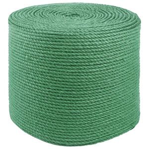 vidaXL Vrv iz jute Zelena 100% Tossa jute