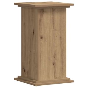 vidaXL Stojalo za rastline 2 kosa artisan hrast 33x33x60 cm inž. les
