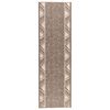 vidaXL Tekstilni preproga FLORNES Tkano Taupe PP 7 mm