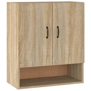 vidaXL Stenska omarica sonoma hrast 60x31x70 cm inženirski les