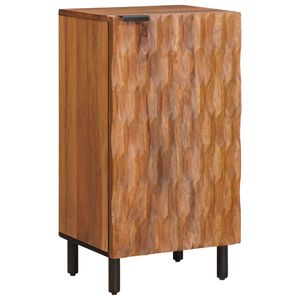 vidaXL Strani &scaron;al Acacia rjav fini&scaron; 40 x 33 x 75 cm Masiven les manga