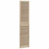 vidaXL Vrata omare 4 pcs Naravna 140.5 x 2.1 x 49.5 cm Trdna borovina