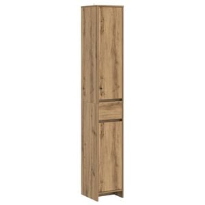 vidaXL Kopalni&scaron;ka omarica Artisan hrast 30 x 33 x 190 cm