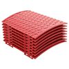 vidaXL Božičnisuknjič Rdeča &Oslash; 65 x 24 cm Plastika