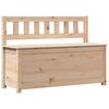 vidaXL Klop 110x41x76,5 cm trdna borovina