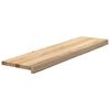vidaXL Podloge za stopnice 12 kosov 100x25x2 cm trdna hrastovina