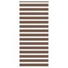 vidaXL Zebra zavesa rjava 115x230 cm &scaron;irina blaga 110,9 cm poliester