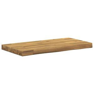 vidaXL Pravokotna miza 40 x 20 x 3,2 cm Pravokotna Masiven les akacije