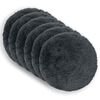 vidaXL Prevleka za blazino 6 pcs HEERLEN Antracit &Oslash; 50 cm PV flis