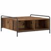 vidaXL Klubska miza Star les 90 x 90 x 41 cm Inženirski les