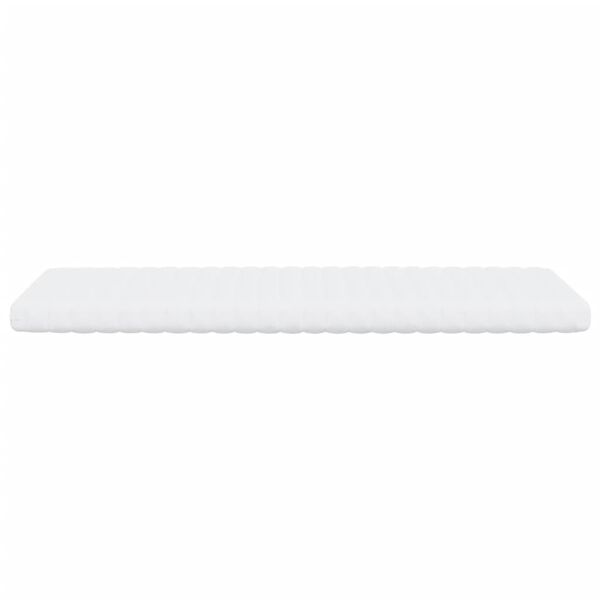 vidaXL Vzmetnica iz pene bela 90x190 cm 7-conska trdota 20 ILD