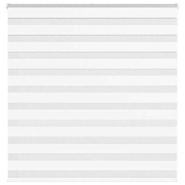 vidaXL Zebra senčilo bela 150x100 cm tkanina &scaron;irina 145,9cm poliester