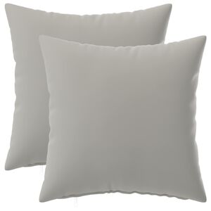 vidaXL Prevleka za blazino 2 pcs HEERLEN Siva 30 x 30 cm Poliester