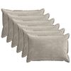 vidaXL Prevleka za blazino 6 kos HOUTEN Svetlo siva 50 x 75 cm