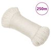 vidaXL Delovna vrv bela 3 mm 250 m polipropilen