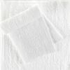 vidaXL Brisače za goste 50 kosov bombaž 350 gsm 30x30 cm bele