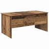 vidaXL Klubska miza Star les 102 x 50,5 x 46,5 cm Inženirski les