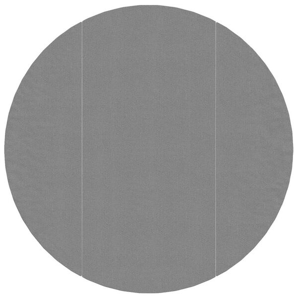 vidaXL Podloga za bazen svetlo siva &Oslash;366 cm poliestrski geotekstil