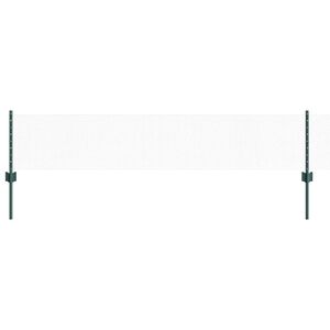 vidaXL Ograja z varjeno žico 10 x 0,4 m Jeklo s PVC premazom Zelena