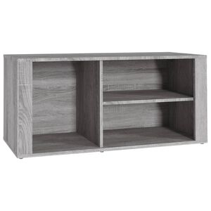 vidaXL Omarica za čevlje siva sonoma 100x35x45 cm inženirski les