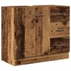 vidaXL Omarica za umivalnik starinski les 63x30x54 cm inženirski les