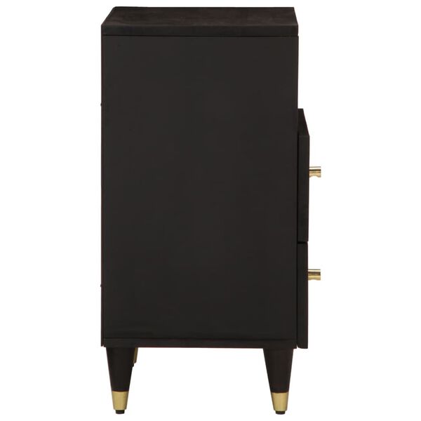 vidaXL Nočna omarica 50x33x60 cm trden mangov les