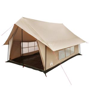 vidaXL Kabinski &scaron;otor Krem 340 x 246 x 210 cm Polibombaž