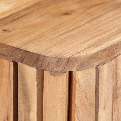 vidaXL Nočna omarica 40x30x50 cm trden akacijev les