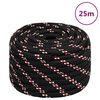 vidaXL Vrv za čoln bela 20 mm 25 m polipropilen