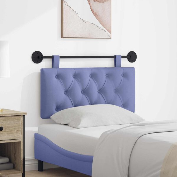 vidaXL Visoki naslon za glavo Jeans modra 100 x 55 x 7 cm blago