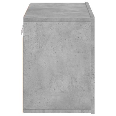 vidaXL Stenska TV omarica betonsko siva 60x30x41 cm