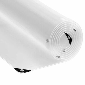 vidaXL Pokrov za rastline z očesci 1x3 m PVC