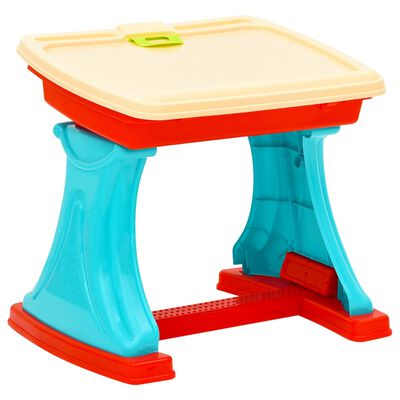 vidaXL Otroška učna miza s stojalom nastavljiva