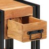 vidaXL Nočna omarica Rjava 30 x 30 x 40 cm Trden akacijev les